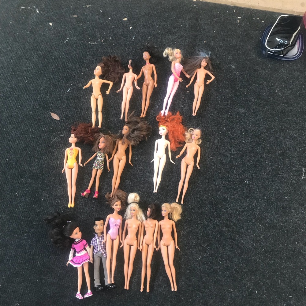 Giant Barbie collection